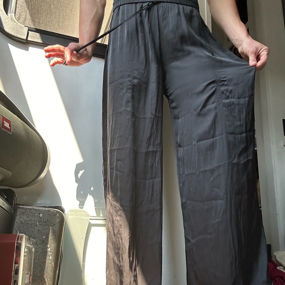 Silk pants